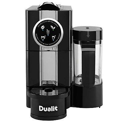 Dualit 85180 Cafe Cino Coffee Capsule Machine, Black Dualit 85180 Cafe Cino Coffee Capsule Machine, Black